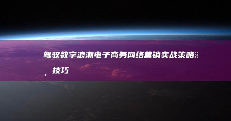 驾驭数字浪潮：电子商务网络营销实战策略与技巧